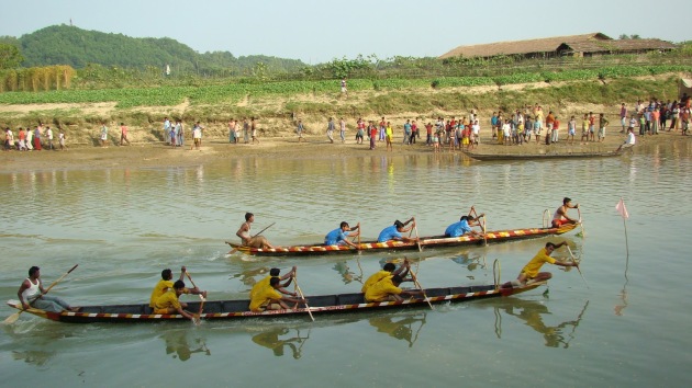 Boat racing - Assam tourist spots